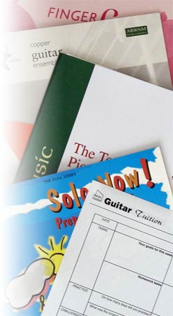 Classical Guitar Tutor books - Derek Hasted